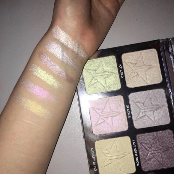 Jeffree Star Ice pro platinum highlighter palette - Picture 7 of 8